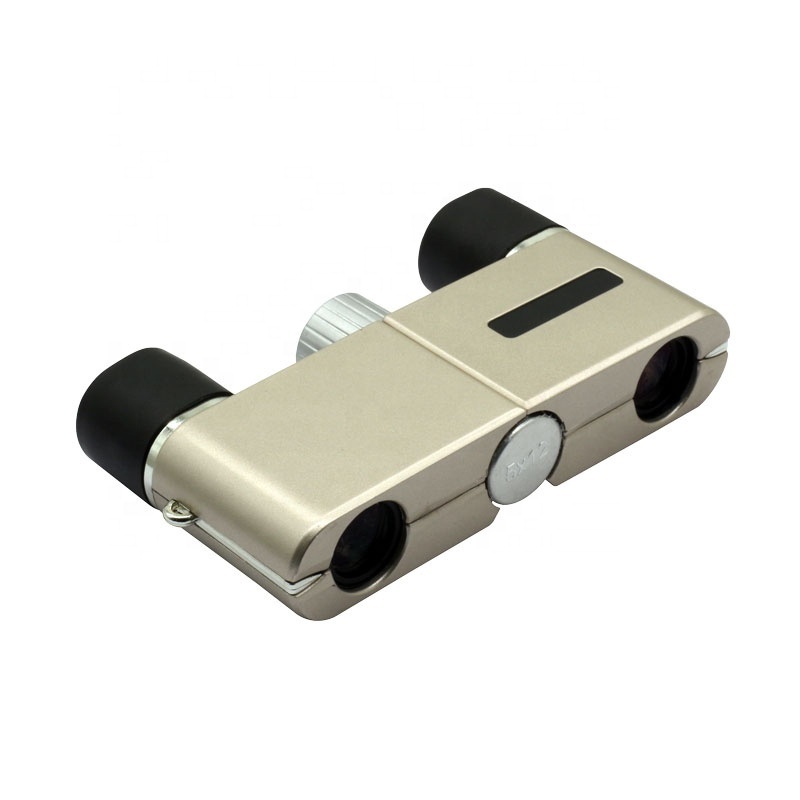 Dontop 5x12 Roof Prism Mini Opera Glasses Micro Binoculars