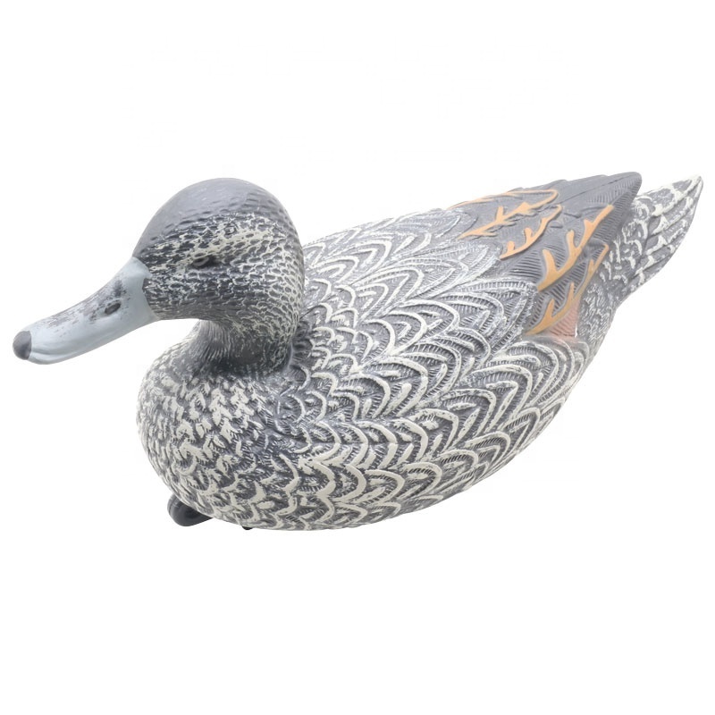 DK5518 Plastic Floatable Bait Pin Tail Duck Decoy