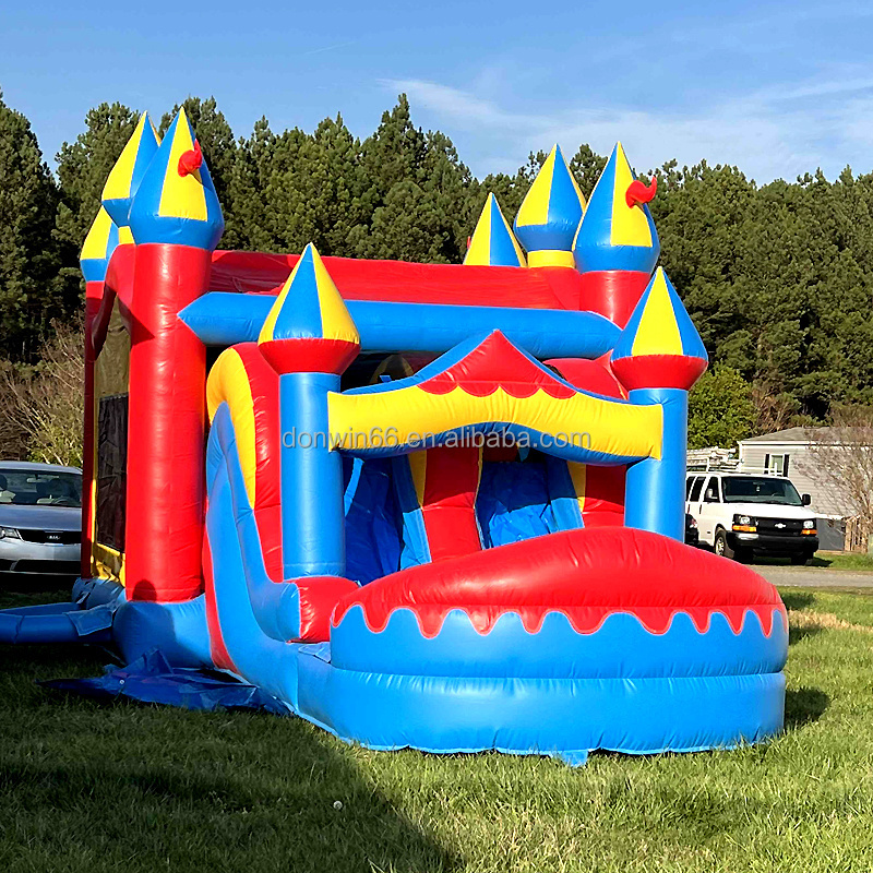 Commercial Toddler Bounce House With Blower Bounce House 13x13 Jumping Castle For Kids Inflatable Castle For Party