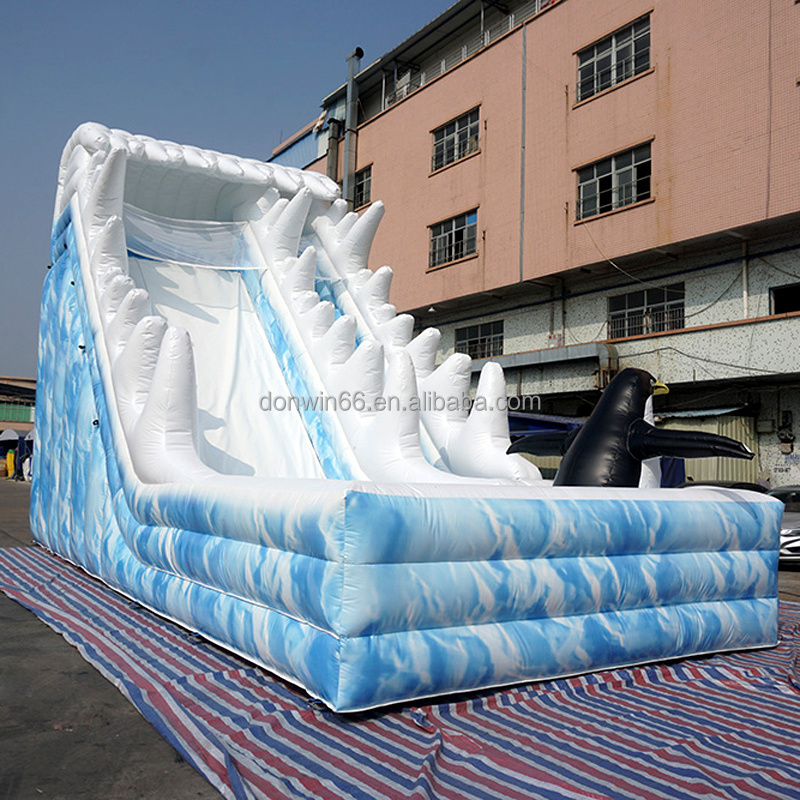 Luxury bounce house kids Inflatable Bouncy slide party water slide For sale