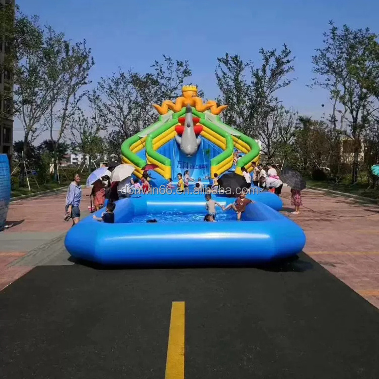 Outdoor Commercial Portable Inflatable Swimming Pool For Bumper Boat