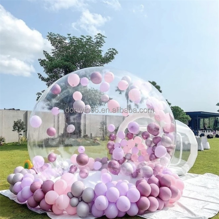 Party Must Have Hyped Air Blowing Birthday Party Balloon Bubble Dome Inflatable Bubble House For Party Events Business