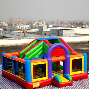 Party Rental Equipment Castle Cheap Kids Commercial Inflatable Bounce House With Blower