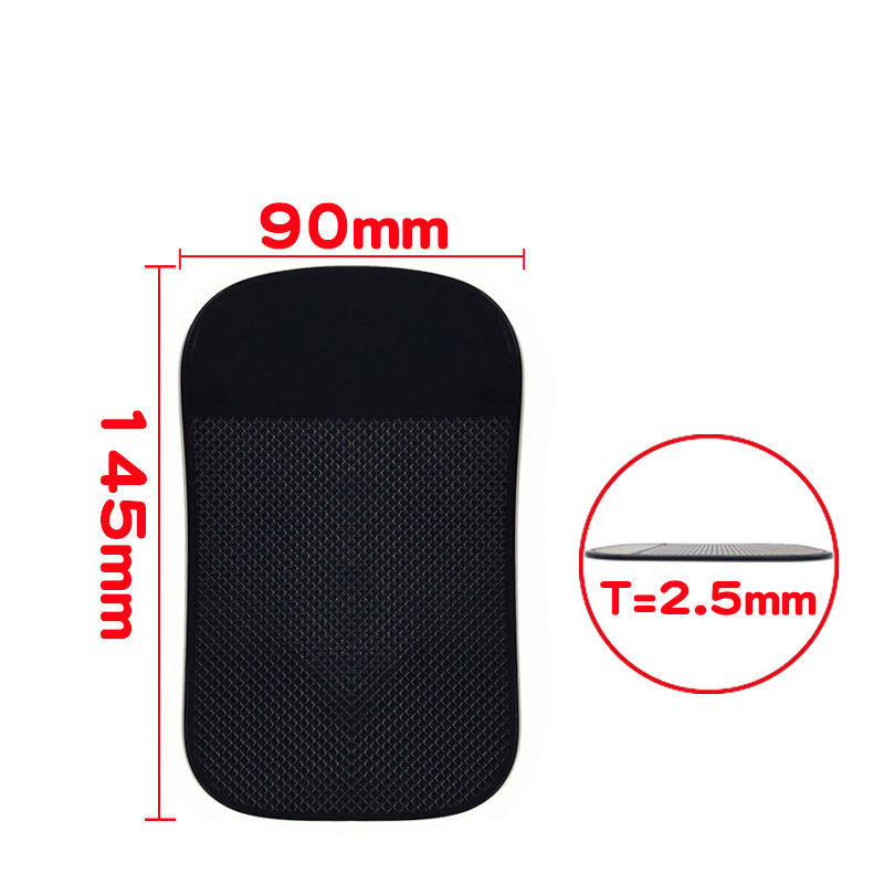 Anti-Slip Pad for Car Dashboard Multi-Functional Non-Slip Sticky Gripping Mat PU Gel Washable Reusable Extra Strong