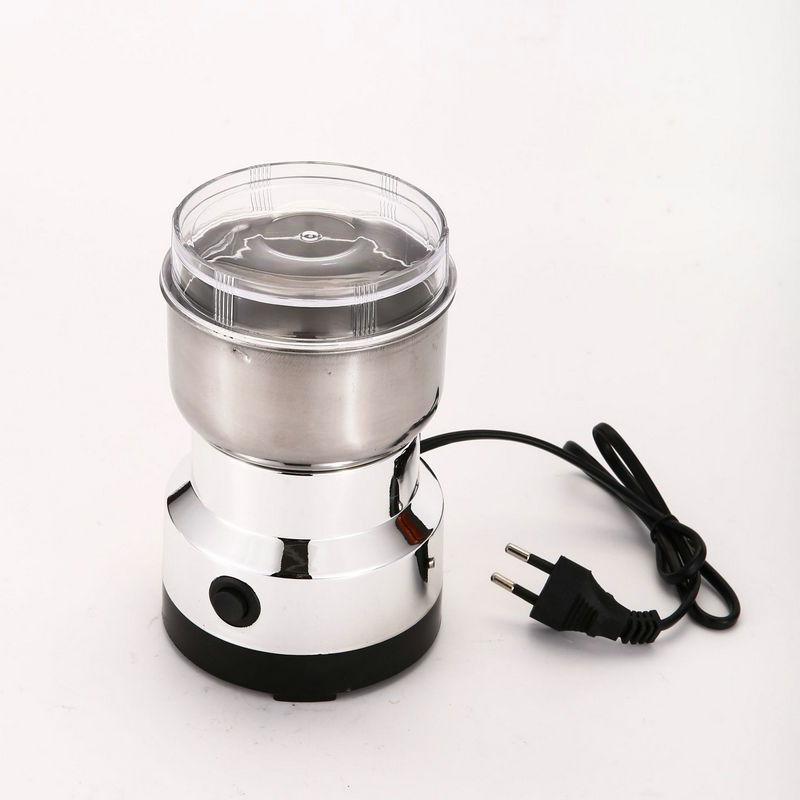 Stainless Steel Small Electric Bean Grinder Presses Coffee Bean Grinder For Home Use