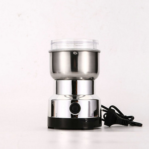 Stainless Steel Small Electric Bean Grinder Presses Coffee Bean Grinder For Home Use