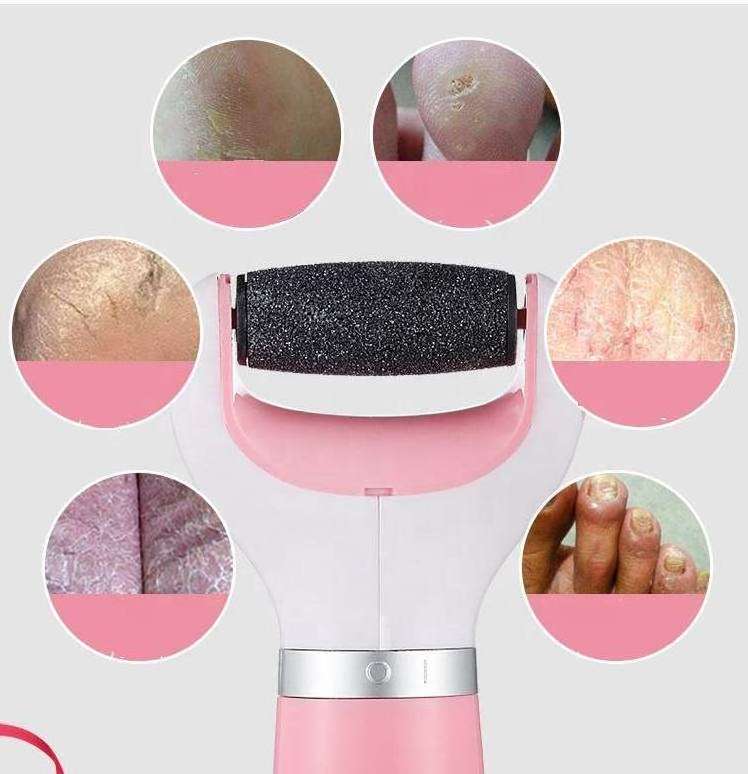 Beauty Foot Callus Remover Portable Rechargeable Waterproof Electric Foot Grinder