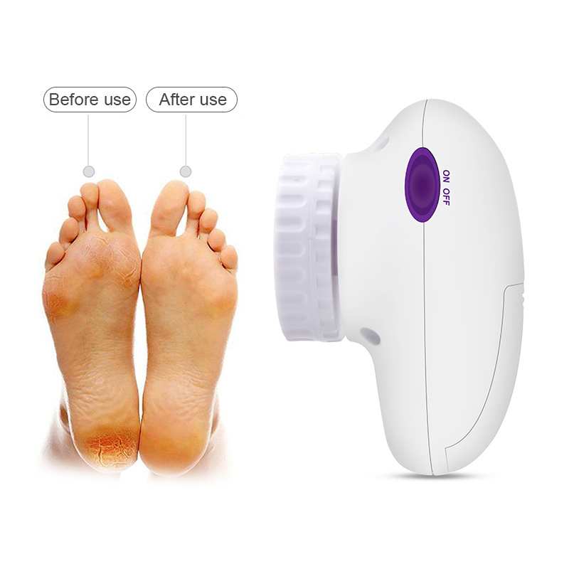 Foot File Pedicure Tools Callus Remover Feet Care Sander with 3 Head Portable Electric Foot Grinder