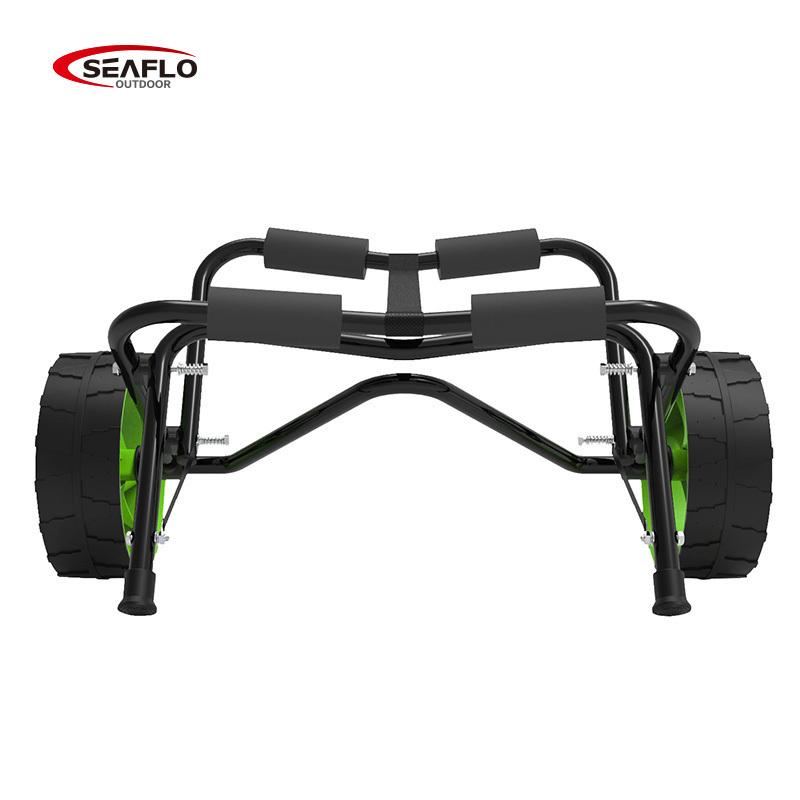 SEAFLO Outdoor Product TR02 Transport Portable Kayak Trailer Foldable Boat Trailers