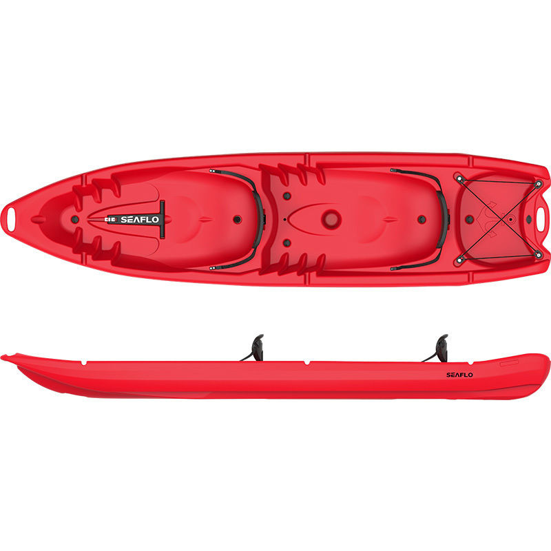 SEAFLO customised family canoe/kayak water fun 2+2 Sit on Top Kayak double kayak for adult and kids