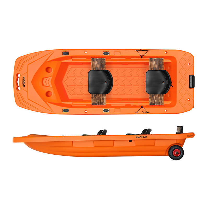 SEAFLO 300CM Length Spacious Design Support Multiple Passengers River Cleaning Rowing Boats