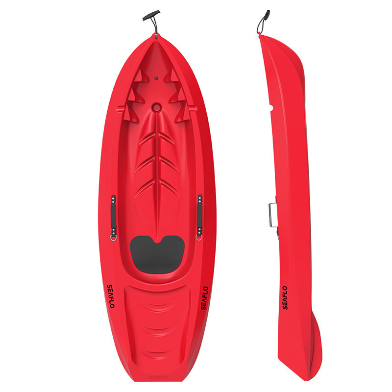 SEAFLO Lakes Rivers youth cheap Child friendly Single Sit-on-top kayak 6ft oem color label customised children's kayak for sale