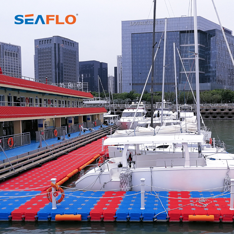 SEAFLO Best Seller HDPE plastic Docking fender Floating Platform Dock Block Water platform accessories for kayak boat canoe