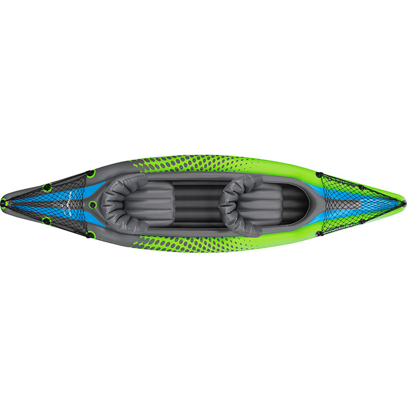 SEAFLO 2023 sea kayak boat 2 person Favorite High Quality Sit in Inflatable Canoe Kayak folding kayak portable with two paddle