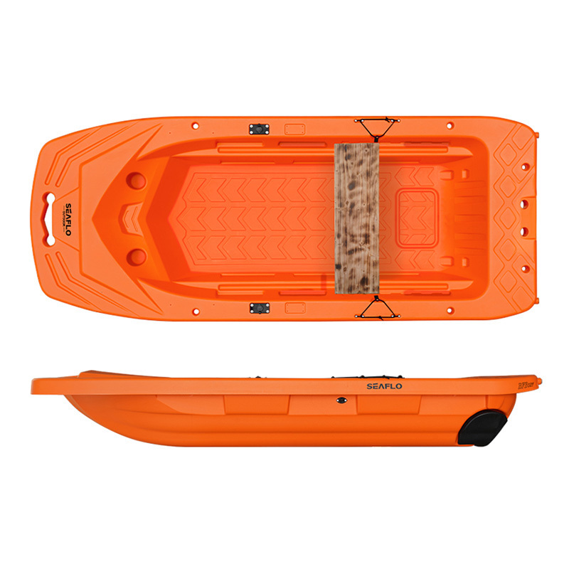 SEAFLO Factory Direct Sale Row Polyethylene Hdpe plastic cheap Fishing Multi Tool Boat with electric motor drive for Sale