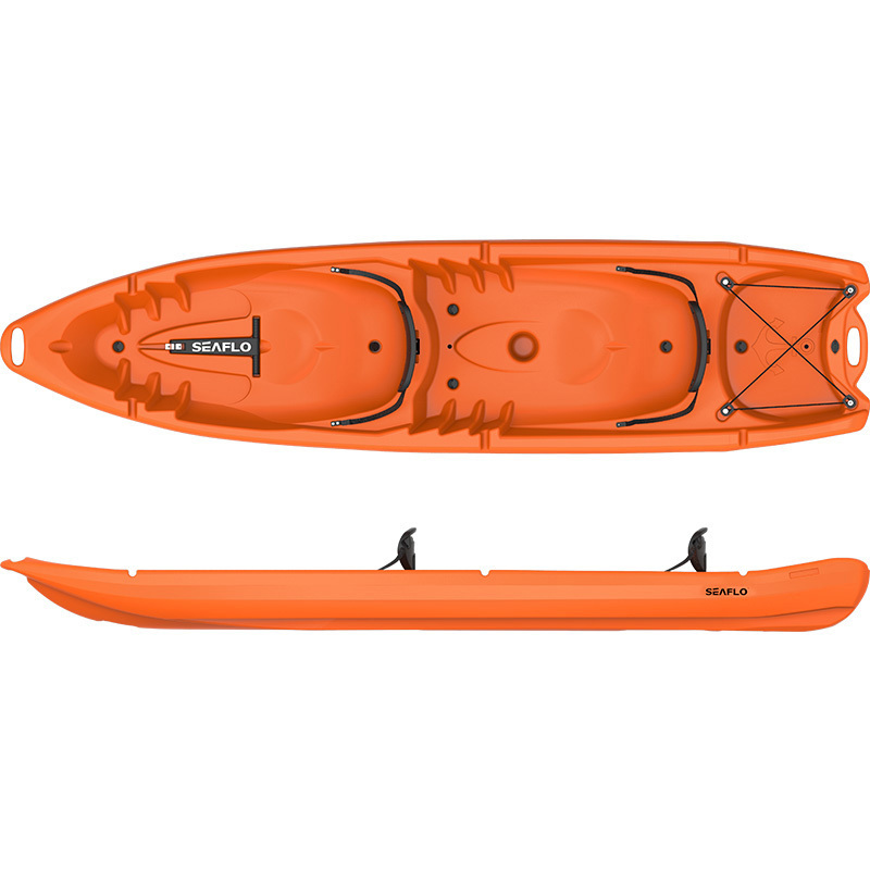 SEAFLO customised family canoe/kayak water fun 2+2 Sit on Top Kayak double kayak for adult and kids