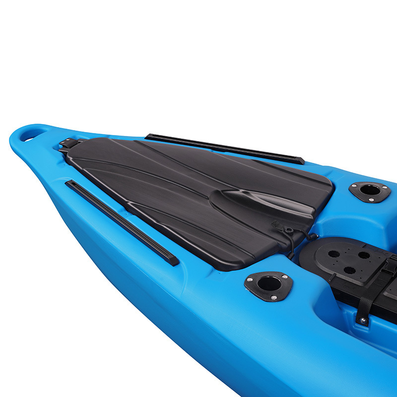 SEAFLO Hot sale cheap kayaks sit on top china sea wholesale pedals fishing kayak for adults single kayak with embedded Pole base