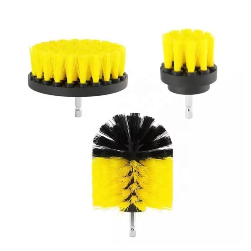 4pcs Power Scrubber Brush Sets Electric Drill Cleaning Brush Tool For Cordless Drill Attachment Kit Power Scrub Brush