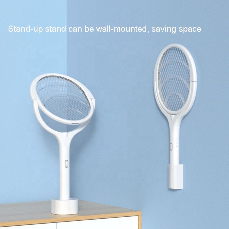 5 in 1 Rechargeable Electric Mosquito Killer Bug Zapper Fly Swatter Best Mosquito Racket for Indoor and Outdoor Pest Control