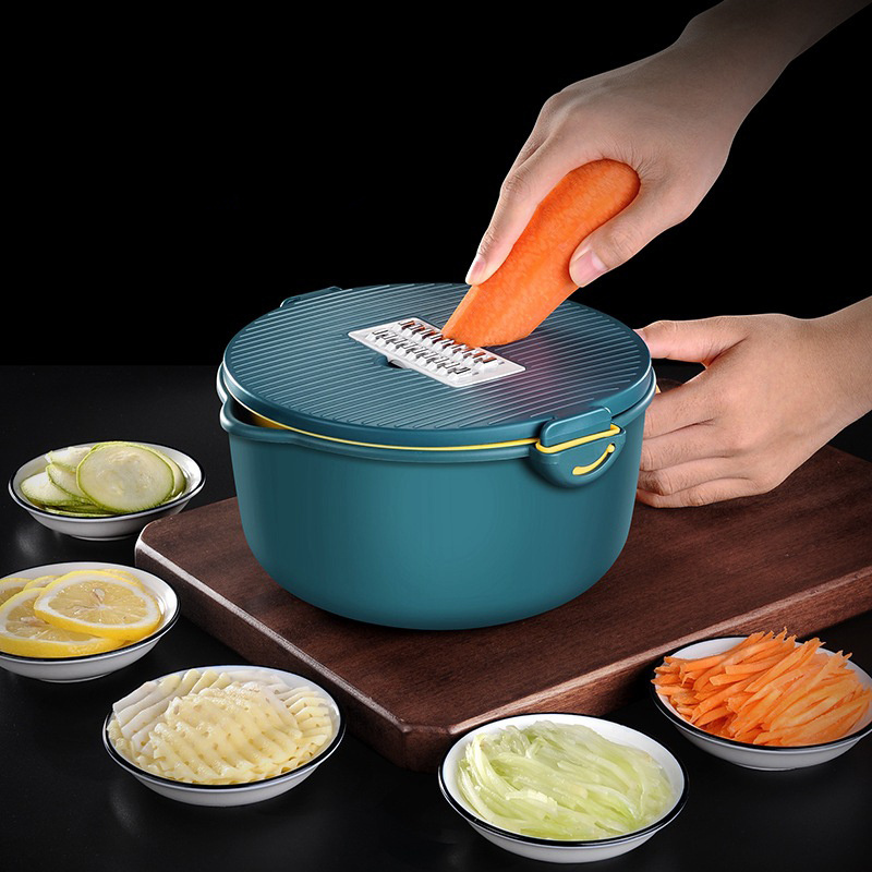 New Design Multifunctional Kitchen Slicer Household Potato Shredder Radish Grater Vegetable Fruits Cutter