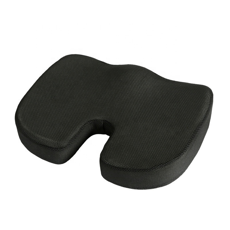 Gel Enhanced Seat Cushion Non Slip Orthopedic Gel Memory Foam Cushion for Tailbone Pain Office Chair Car Seat Cushion