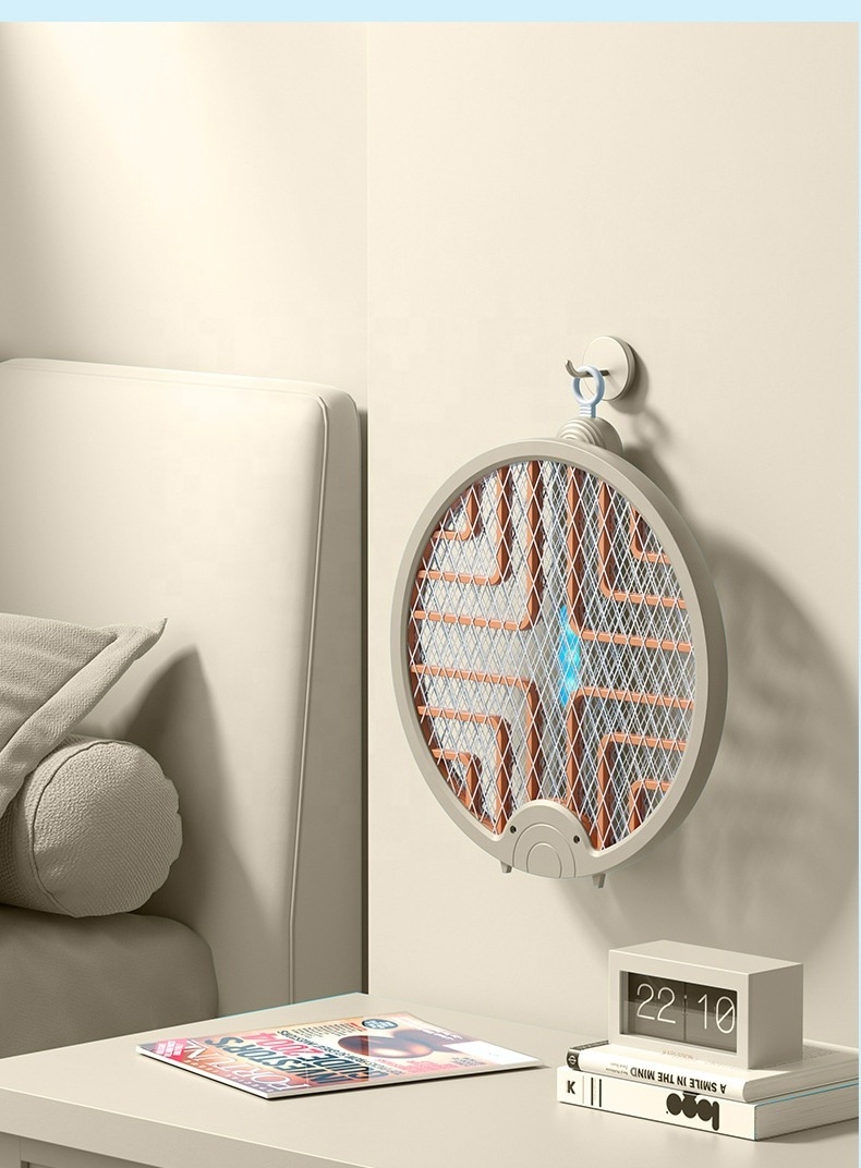 Rechargeable Foldable Mosquito Lamp Home Use Electric Mosquito Swatter For Indoor and Outdoor