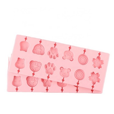 Silicon Lollipop Mold Chocolate Candy Mold Silicone 3d Chocolate Mould Sugar Molds