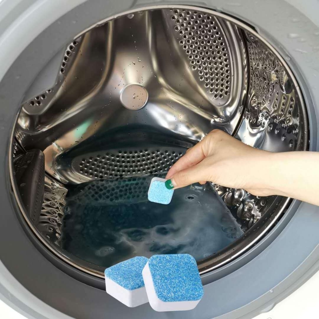 Deep cleaning Descaler Washing Machine Cleaner Effervescent Cleaning Tablet For HE Front Loader & Top Load Washer