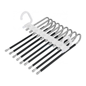 Stainless Steel Trousers Hanger 5 9 Layers Pants Hangers Space Saving Multi Jeans Pant Rack S Type Clothes Pant Hanger