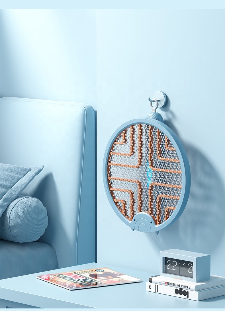 Rechargeable Foldable Mosquito Lamp Home Use Electric Mosquito Swatter For Indoor and Outdoor