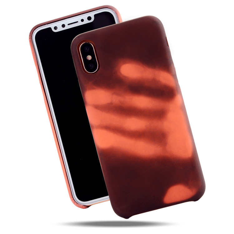 2019 hot sale Factory wholesale Thermal Heat Sensitive Color Changing phone case for iphone