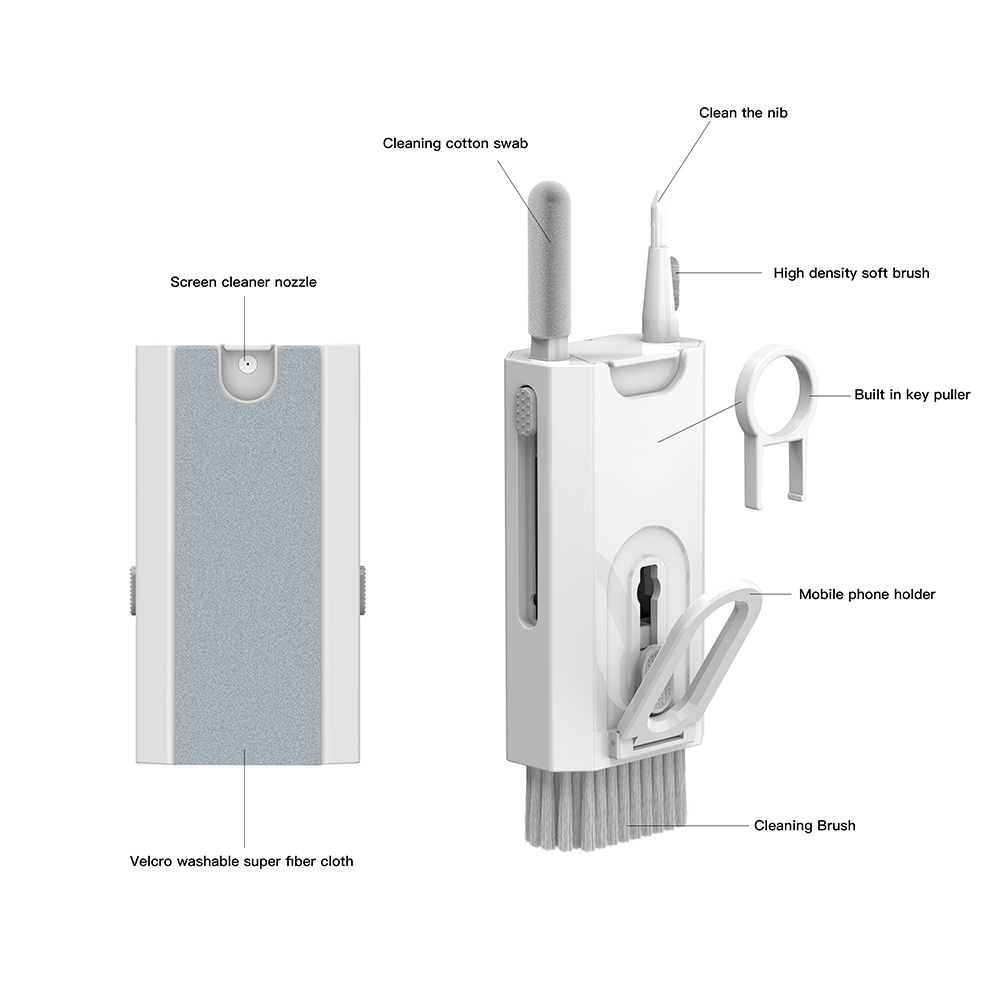 New Laptop Computer Keyboard Cleaner 7 in 1 Keyboard Cleaner Set Phone Tablets Laptop Screen Brush Earphones