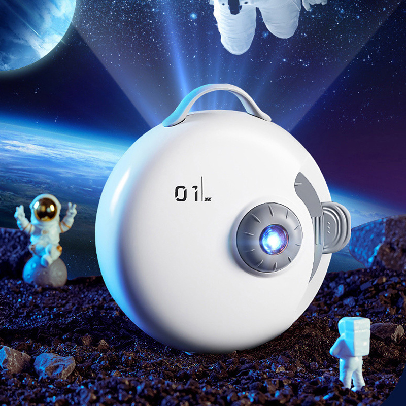 Decoration Room Lights 3D Sky Space Night Light For Kids Creative Gift Portable Scenes Projector Light