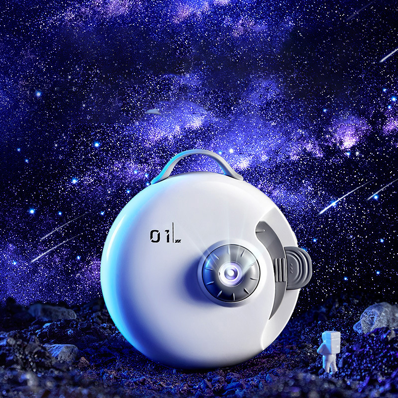 Decoration Room Lights 3D Sky Space Night Light For Kids Creative Gift Portable Scenes Projector Light