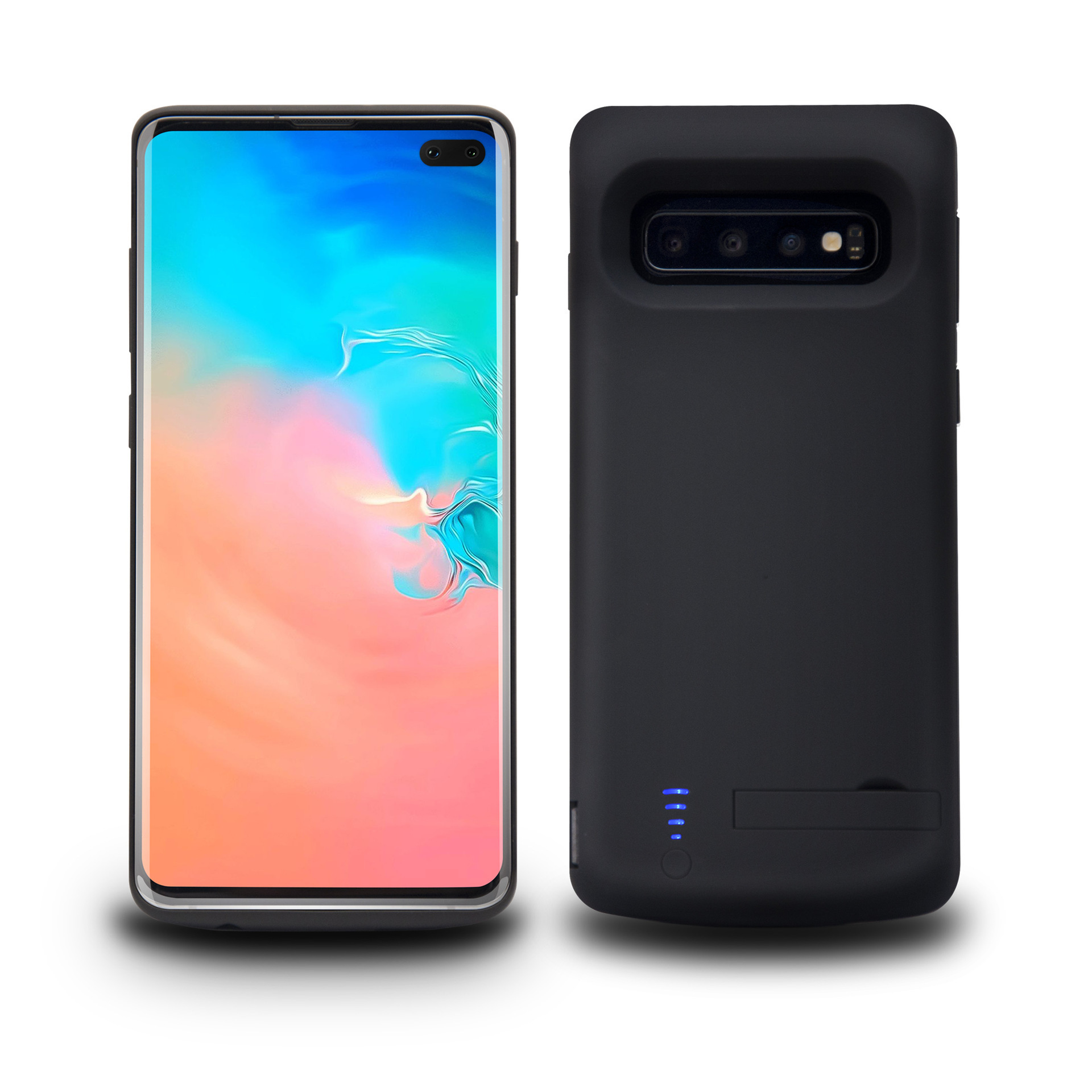 For Samsung Portable Power Bank Galaxy S8 S9 S10 S20 Plus Lithium Battery Case with Kickstand