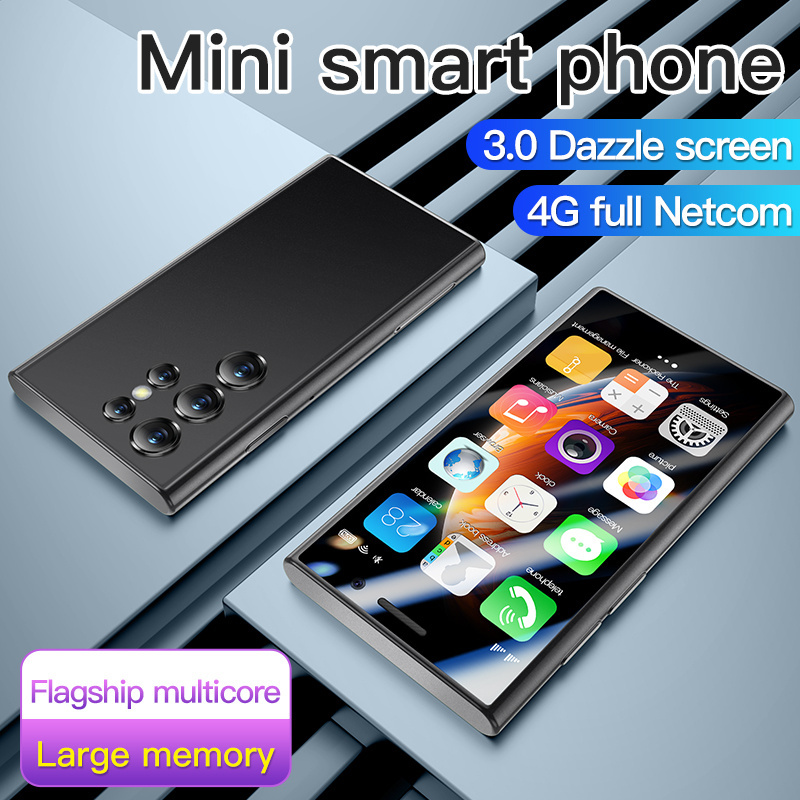 Support Wifi Dual Sim Card Touch Screen mini Smart Phone 3 inch 2GB+16GB S23 Pro 4G Small Mobile Phones