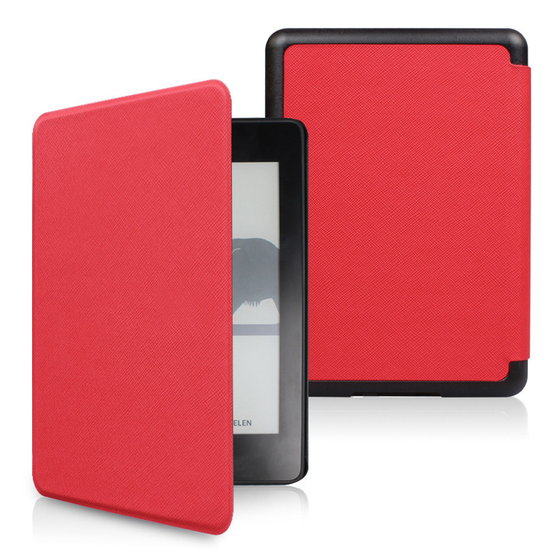 Auto Sleep and wake Function Smart Tablet Flip Book Cover For Kindle PC Leather Case