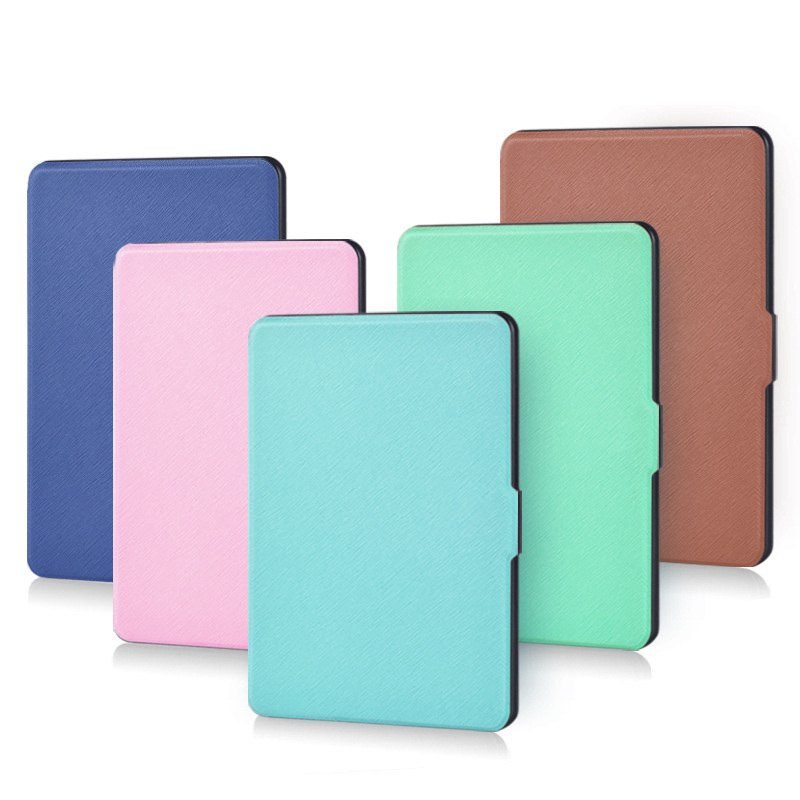 Auto Sleep and wake Function Smart Tablet Flip Book Cover For Kindle PC Leather Case