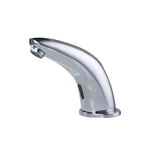 super September  Automatic electronic smart water  single handle wall mounted bathroom silver  sink faucets  for bathroom