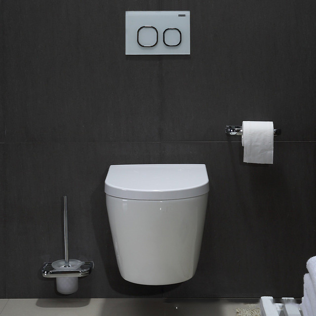 Nordic Tankless  Wall Mounted Ceramic Bathroom Wall Hung Wc Bowl Toilet