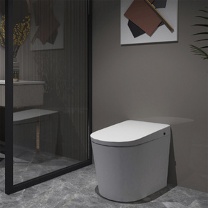 automatic wc toilets one piece  elongated  smart toilet one piece 110v  inodoro  smart  intelligent toilet