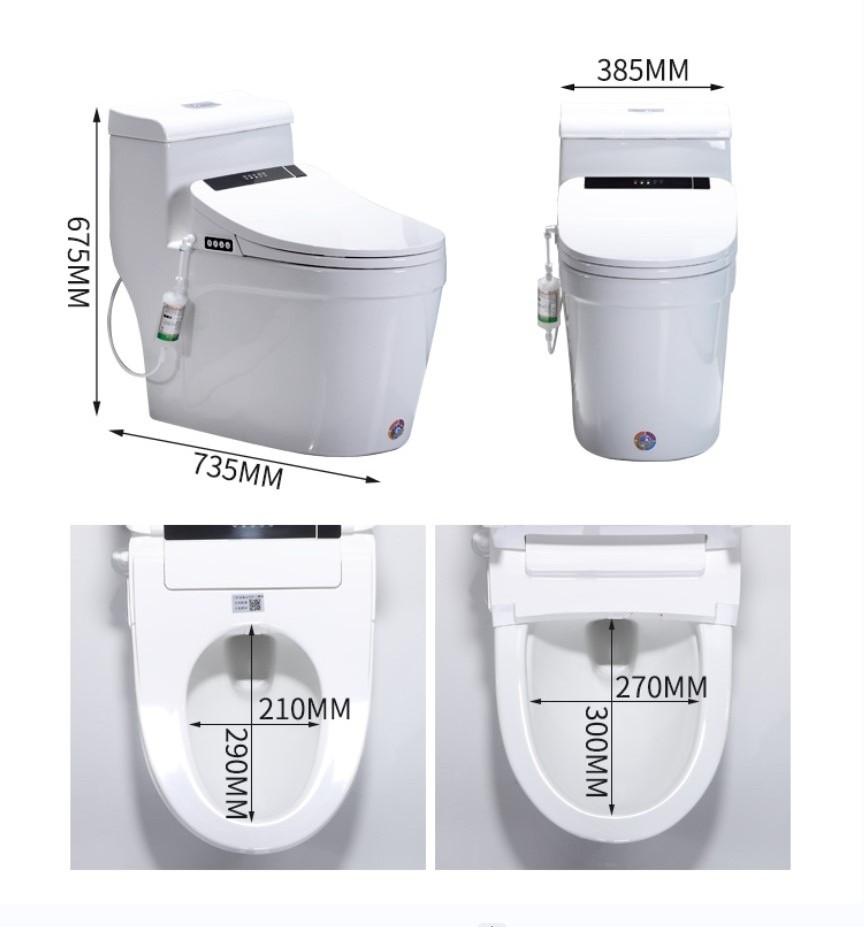 Japanese toilet ToTo intelligent toilet seat cover square automatic operation  porous super swirl flush one piece toilet