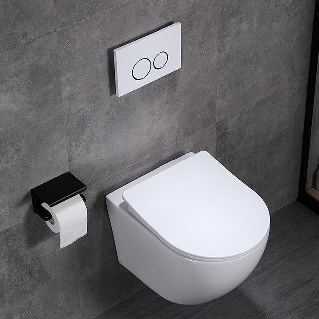 2023  movable bowl ceramic  with concealed tank wc p-trap washdown bathroom save space rimless wall hungess wall hung toilet