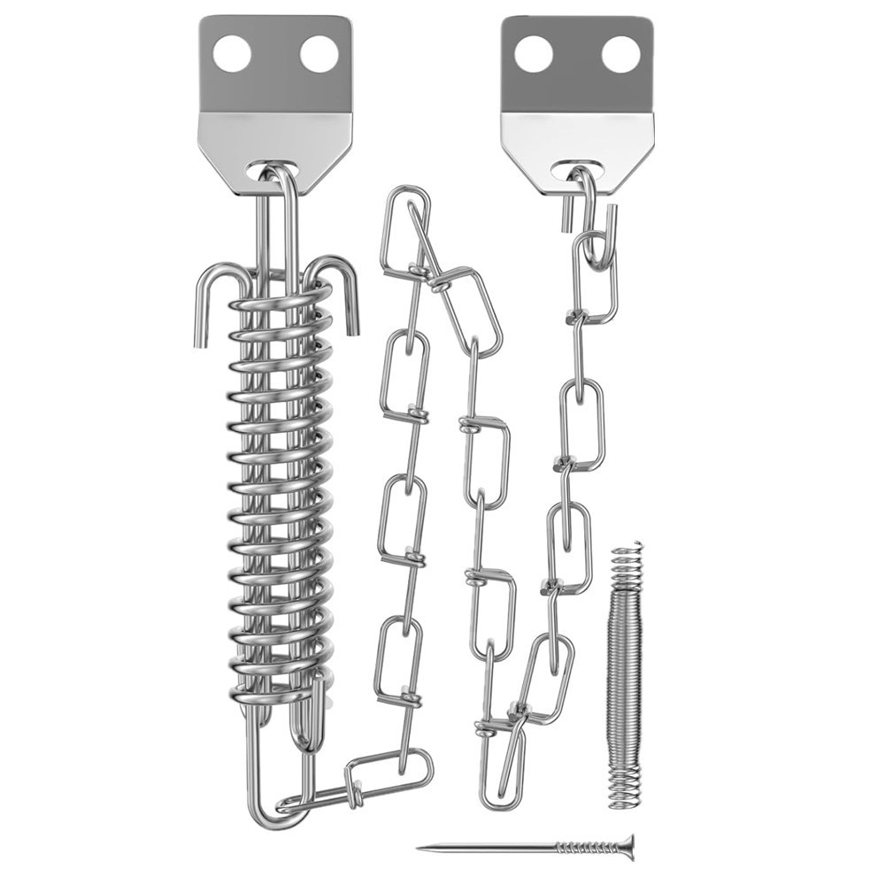 Factory Security Guard Stops Single Screen Door Chain Steel Wind Security Storm Door Stop Chain