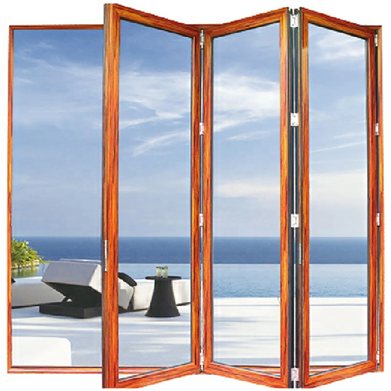 Folding Sliding Door System Aluminum Glass Slide In Pocket Door Plantation Shutter Bifold Doors