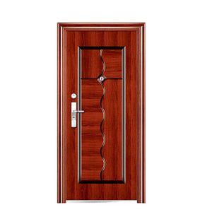 Hot sale high quality anti-theft modern exterior Steel front security door entrance door design