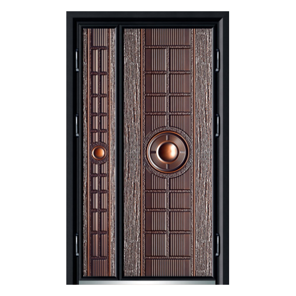 High grade quality front door modern luxury cast aluminum steel security door