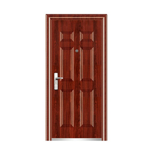 European Style Metal Exterior Stainless Steel Entry Steel Front Security Door