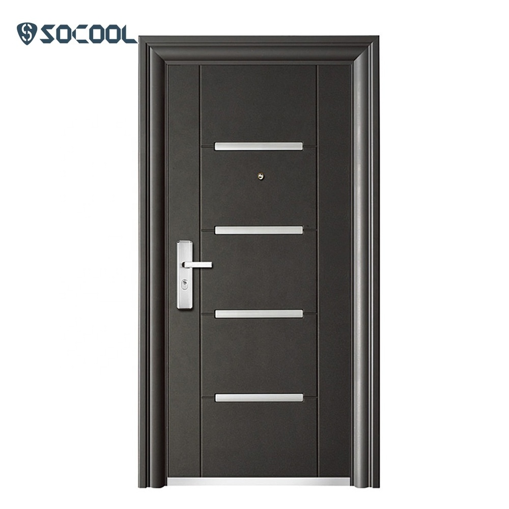 China Supplier Safety Full Copper Fire Stainless Steel Security Door