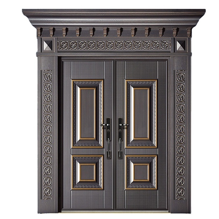 Security Door Antique Main Entrance House Front Double Swing Doors Villa For Houses